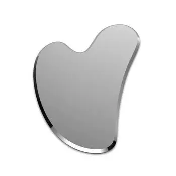 Доска Гуаша из нержавеющей стали 304, спина, живот, лицо, шея, руки, ткани, массажная скребковая пластина, детоксикация, похудение, Гуаша