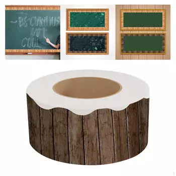 Доска объявлений, границы, объявление, наклейки на границы, аксессуары, наклейки на стену, DIY классная комната чёрный