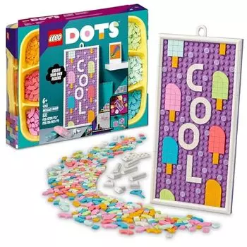 Доска объявлений LEGO Dots 41951 Игрушечный блок Подарок Ювелирные изделия Поделки Мальчики Девочки 6 лет и старше