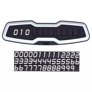 Доска объявлений о парковке Autobahn Wine Coupe, корейский автомобильный аккредитив