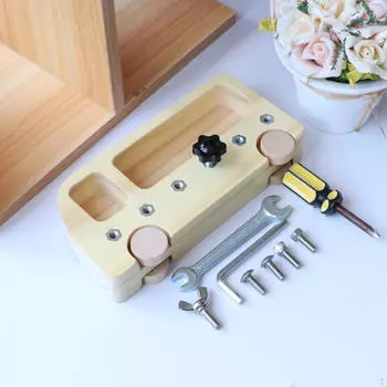 Доска отвертки Монтессори для детей, обучающие игрушки