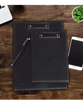 Доска с клипсой a4/a5, кожаный блокнот для письма, папка, бумага, офисные принадлежности, органайзер, буфер обмена, аксессуары для офисного стола, портативные