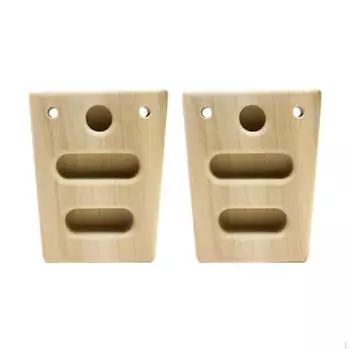 Доски для скалолазания с канатным укрепителем для пальцев Деревянная доска для скалолазания