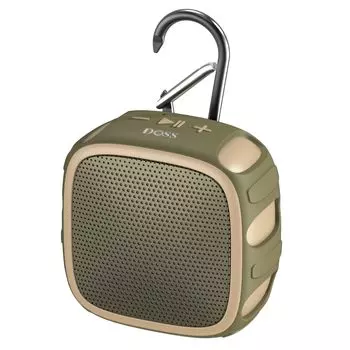 DOSS Small Bluetooth Speaker IP67 Водонепроницаемый Ударопрочный Беспроводной Стерео Портативный Динамик Компактный Микрофон Совместимый С Micro SD