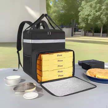 Доставка еды рюкзак термосумка профессиональный светоотражающие полосы портативный термо кейтеринг