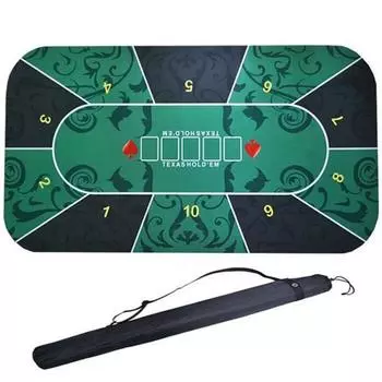 [Доставка внутри страны] 2 типа коврика для покера и коврика для холдема – сине-зеленый/детали для настольной игры, представительная настольная игра Кореи