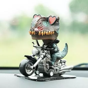 Достичь Тираннозавра в помещении персонажа автомобиля украшения интерьера реквизит, корейский автомобиль аксессуары