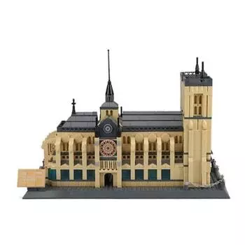 (Достопримечательное здание, совместимое с Lego) Парижский собор Нотр-Дам (5210)