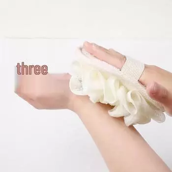 Доступная мочалка-губка для душа и скраб для спины для отшелушивания и очищения