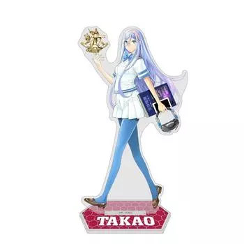 Доступная по цене подставка Arpeggio of Blue Steel Takao Original Version Acrylic Stand - Большой размер 21x14,5 см