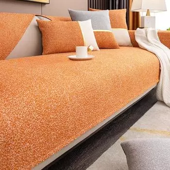 Доступная роскошная подушка для дивана, современная простая нескользящая подушка для дивана, универсальный чехол на четыре сезона, утолщенный и дышащий, не царапается 70*70cm