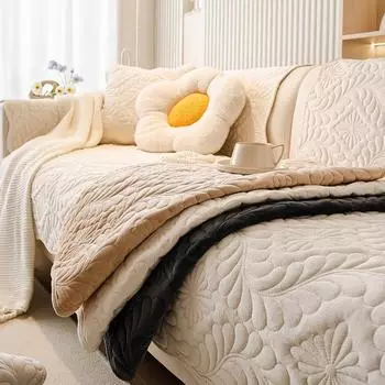 Доступная роскошная стильная диванная подушка, простая современная подушка, универсальный чехол для дивана на четыре сезона, ткань, спинка, полотенце, зимнее утолщение 70*70cm