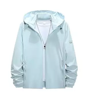 Доступно в 4 цветах: Golf UV Cool Long Light Mountain, на каждый день, для поездок на работу или ветровка с капюшоном, синяя [M-Sing], женская ветровка, синий