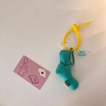 Досуг Цветные подвески для багажа Аксессуары Маленькие куклы Подвесные украшения