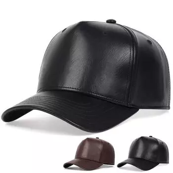 Досуг Полная кожаная бейсболка мужская спортивная кепка для отдыха на открытом воздухе регулируемая водонепроницаемая женская кепка кепка для гольфа кепка для дальнобойщика коричневый