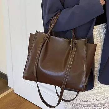 Досуг ретро женские сумки большой емкости новые модные универсальные сумки через плечо роскошная дизайнерская сумка для поездок на работу