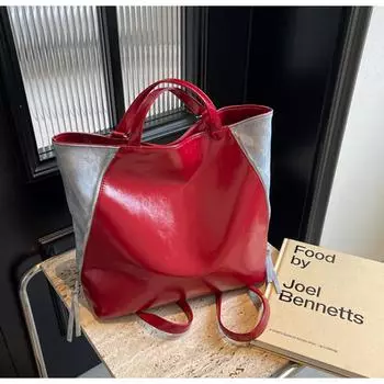 Досуговая сумка через плечо для женщин, большая вместимость, модная сумка через плечо, многофункциональная сумка подмышкой, дорожный рюкзак