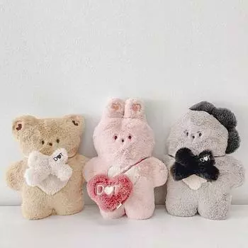 Dottu Dot Attachment Doll Chubby Bebe Baby Newborn Plush Toy Baby Gift, Baby Bunny, корейские детские товары