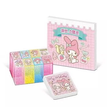 Dotty Dog Sanrio персонажи Cube Stamp My Melody, популярные корейские игрушки Dotty Dog