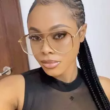 Double Beam Toad Sunglasses Trimmed Sunglasses Retro Metal Trend Sunglasses Concave Shape as shown in the picture