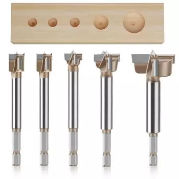 Double Edge Opener Hinge Boring Bit Three Teeth Hole Opener Tool Woodworking Tool 20mm серебряный