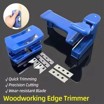 Двойной кромкообрезной станок для обрезки кромок дерева, набор кромкорезов для пластиковой ПВХ-фанеры, ручные инструменты для деревообработки