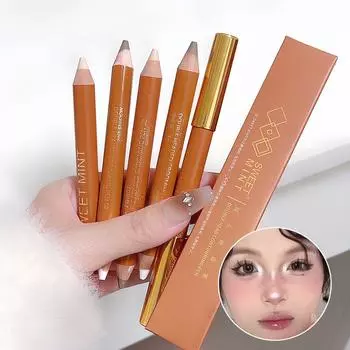 Double-ended Contour Pen Matte Brightening Facial Shadow Highlight Contouring All-in-One Stick