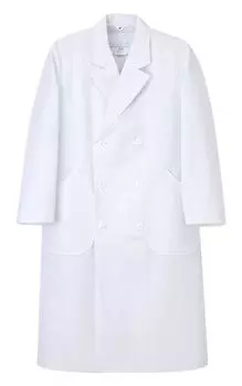 Double Examination Long Doctor White L White [Nagaileben] Men s Clothes, Sleeves, Wear, Coat, HK-10, Size, белый