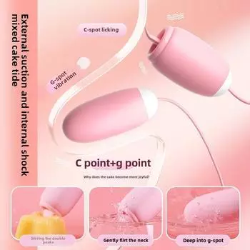 Двойные прыгающие яйца женские медовые бобы язык облизывание вибрационный массаж мастурбатор взрослые эротические секс-игрушки