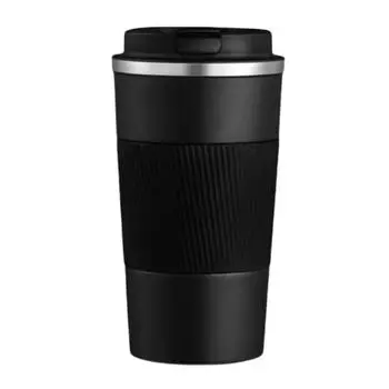 Double-layer Coffee Thermos 304 Stainless Steel Insulated Cup Portable Travel Thermal Mug Outdoor 510ml