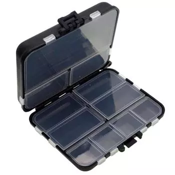Double-Layer Mini Storage Case Fishing Tackle Box For Sea Fishing Lure Bait Hook