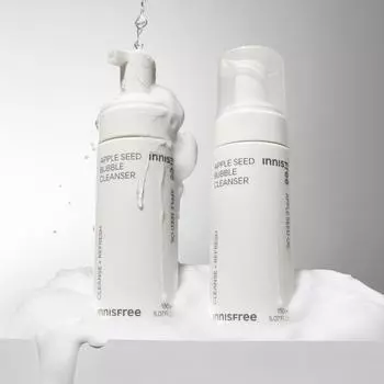 [Double Planning] Innisfree Apple Seed Bubble Cleanser 150 мл, 2 шт., корейская косметика