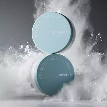 [Double Planning] Минеральная пудра Innisfree No Sebum 5 г+5 г, корейская косметика
