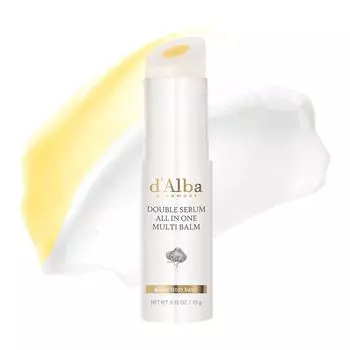 Double Serum Multi Balm 10 г увлажняющий бальзам-стик увлажняющий для лица Vegan d Alba All-in-One