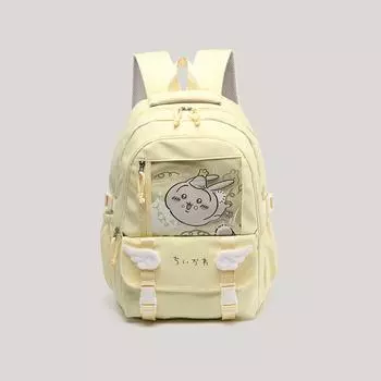 Double-shoulder Student Schoolbag Versatile Large-capacity Pain-relieving Bag College Student Class Backpack