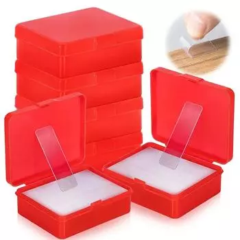 Double-sided Reusable Stickers Washable PVC Tape Waterproof Wall Stickers Traceless Self-adhesive Transparent Tape Sealers