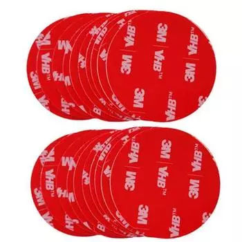 Double-sided tape, removable, super strong, adhesive, suction cup, heat-resistant, waterproof, car tape, circular, wall poster hook, for home, car, an