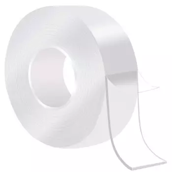 Double-sided tape, transparent, magic tape, super strong, repeatable, no residue, removable, washable, waterproof, anti-slip, convenient, heat-resista