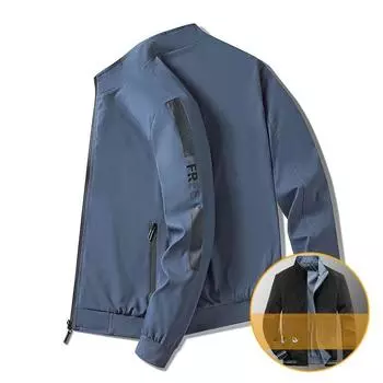 Double-sided Wear Coat Men Autumn Ins Tide Spring and Autumn Trench Coat Trend Men s New All-in-one Overalls Jacket M