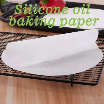 Двухсторонний силиконовый масляный бумажный гриль для барбекю, печь для выпечки барбекю, антипригарный коврик белый