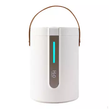 Double Spray Humidifier Compact Personal for Bedroom Study Studio White белый