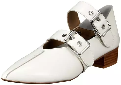 Double Strap Babouche RWGS215506 WHT cm [Fur Fur] Women s 22.5