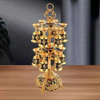 Double Tier Stemware Hanging Stand Stem Cup Holder Tabletop Portable Display Wine Glass