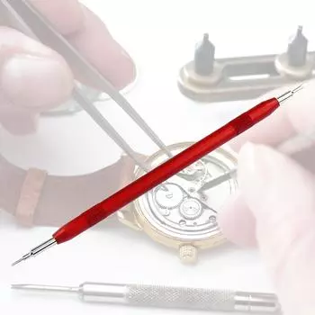 Инструменты с двойным наконечником, пружинные стержни, инструменты для снятия ремешка с часов, инструмент для ремонта вилки, легкий алюминиевый сплав