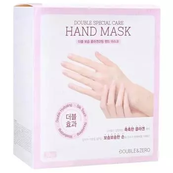 Double & Zero Double Special Care Hand Mask, Увлажнение, Kbeauty, Корейская косметика, образец