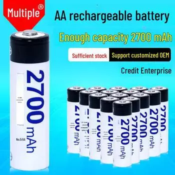 Doublepow NiMH 1.2V Перезаряжаемый Нет. 5 Аккумулятор для электроинструментов и микрофонов No. 5 780 чёрный