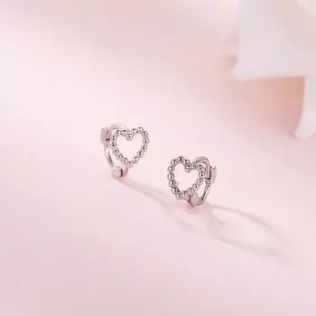 Doudou любит полые пуговицы для ушей с маленькими и универсальными простыми серьгами в стиле ниши