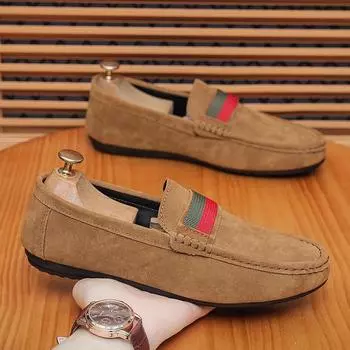 Doudou Shoes Men s Four Seasons Men s Casual Loafers Men s Leather Shoes 39