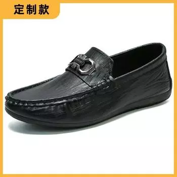 Doudou shoes men s shoes spring and summer breathable men s casual men s shoes soft-soled Doudou shoes trend versatile one-pedal lazy shoes 38