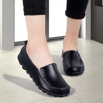 Doudou Женская обувь Повседневная женская обувь Кожаная обувь для мам Обувь Обувь для медсестер 39